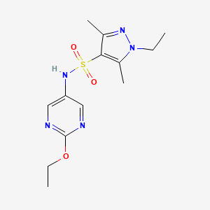 N-(2-ethoxypyrimidin-5-yl)-1-ethyl-3,5-dimethyl-1H-pyrazole-4-sulfonamide