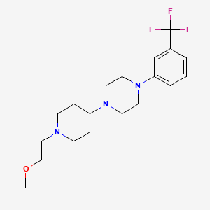 1-(1-(2-Methoxyethyl)piperidin-4-yl)-4-(3-(trifluoromethyl)phenyl)piperazine