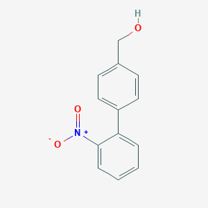 molecular formula C13H11NO3 B064298 (2'-硝基[1,1'-联苯]-4-基)甲醇 CAS No. 159815-76-6