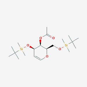 B064301 4-O-Acetyl-3,6-di-O-(tert-butyldimethylsilyl)-D-galactal CAS No. 163381-38-2