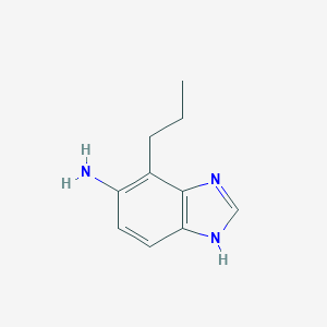 B064308 4-Propyl-1H-benzo[d]imidazol-5-amine CAS No. 177843-33-3