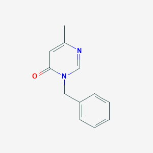 molecular formula C12H12N2O B6431555 3-benzyl-6-methyl-3,4-dihydropyrimidin-4-one CAS No. 1793864-23-9