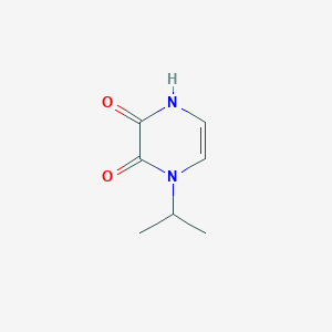 1-(propan-2-yl)-1,2,3,4-tetrahydropyrazine-2,3-dione