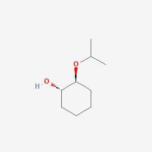 molecular formula C9H18O2 B6432552 (1S,2S)-2-(propan-2-yloxy)cyclohexan-1-ol CAS No. 1821821-27-5