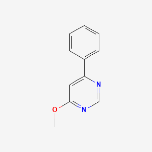 molecular formula C11H10N2O B6434180 4-methoxy-6-phenylpyrimidine CAS No. 17759-28-3