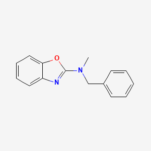molecular formula C15H14N2O B6434668 N-benzyl-N-methyl-1,3-benzoxazol-2-amine CAS No. 1224119-89-4