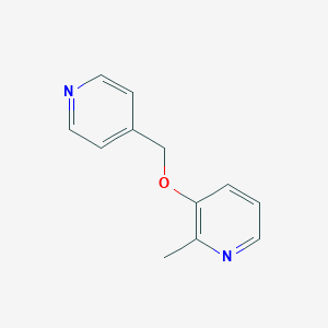 molecular formula C12H12N2O B6434729 2-methyl-3-[(pyridin-4-yl)methoxy]pyridine CAS No. 2640948-84-9