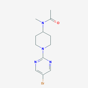 N-[1-(5-bromopyrimidin-2-yl)piperidin-4-yl]-N-methylacetamide