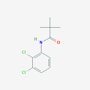 molecular formula C11H13Cl2NO B064372 N-(2,3-二氯苯基)-2,2-二甲基丙酰胺 CAS No. 168133-85-5