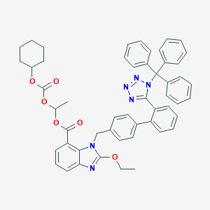 molecular formula C52H48N6O6 B064377 三苯甲基坎地沙坦酯 CAS No. 170791-09-0