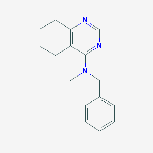 molecular formula C16H19N3 B6438634 N-benzyl-N-methyl-5,6,7,8-tetrahydroquinazolin-4-amine CAS No. 2548977-40-6