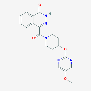 molecular formula C19H19N5O4 B6441012 4-{4-[(5-methoxypyrimidin-2-yl)oxy]piperidine-1-carbonyl}-1,2-dihydrophthalazin-1-one CAS No. 2549053-81-6
