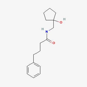 N-[(1-hydroxycyclopentyl)methyl]-4-phenylbutanamide