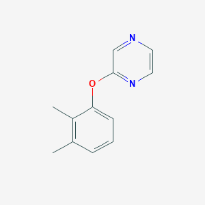 molecular formula C12H12N2O B6442202 2-(2,3-dimethylphenoxy)pyrazine CAS No. 2549006-01-9