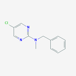molecular formula C12H12ClN3 B6445873 N-benzyl-5-chloro-N-methylpyrimidin-2-amine CAS No. 2549009-58-5