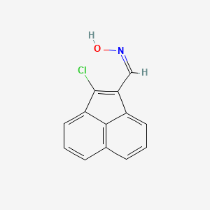 molecular formula C13H8ClNO B6451306 N-[(2-chloroacenaphthylen-1-yl)methylidene]hydroxylamine CAS No. 91692-68-1