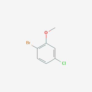 molecular formula C7H6BrClO B064525 2-Bromo-5-chloroanisole CAS No. 174913-09-8