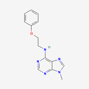 9-methyl-N-(2-phenoxyethyl)-9H-purin-6-amine