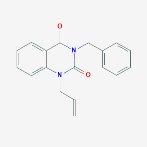 3-benzyl-1-(prop-2-en-1-yl)-1,2,3,4-tetrahydroquinazoline-2,4-dione