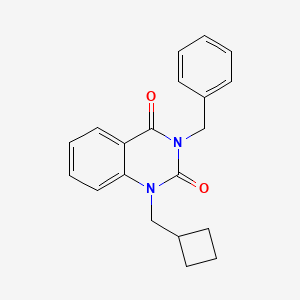 3-benzyl-1-(cyclobutylmethyl)-1,2,3,4-tetrahydroquinazoline-2,4-dione
