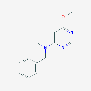 molecular formula C13H15N3O B6458436 N-benzyl-6-methoxy-N-methylpyrimidin-4-amine CAS No. 2549064-40-4