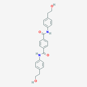 N1,N4-bis[4-(2-hydroxyethyl)phenyl]benzene-1,4-dicarboxamide