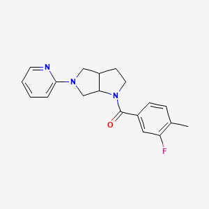 2-[1-(3-fluoro-4-methylbenzoyl)-octahydropyrrolo[3,4-b]pyrrol-5-yl]pyridine