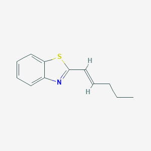 B064649 2-[(E)-1-Pentenyl]benzothiazole CAS No. 171628-32-3