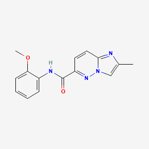 N-(2-methoxyphenyl)-2-methylimidazo[1,2-b]pyridazine-6-carboxamide