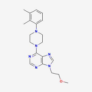 6-[4-(2,3-dimethylphenyl)piperazin-1-yl]-9-(2-methoxyethyl)-9H-purine