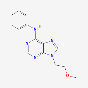 9-(2-methoxyethyl)-N-phenyl-9H-purin-6-amine