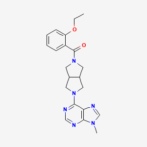 6-[5-(2-ethoxybenzoyl)-octahydropyrrolo[3,4-c]pyrrol-2-yl]-9-methyl-9H-purine