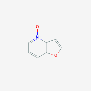 molecular formula C7H5NO2 B064691 呋喃[3,2-b]吡啶 4-氧化物 CAS No. 181526-18-1
