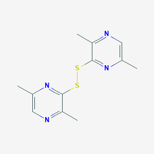 3-[(3,6-dimethylpyrazin-2-yl)disulfanyl]-2,5-dimethylpyrazine