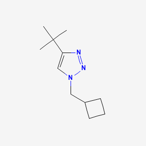 4-tert-butyl-1-(cyclobutylmethyl)-1H-1,2,3-triazole