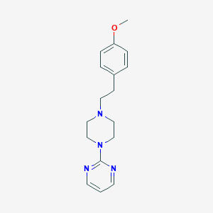 2-{4-[2-(4-methoxyphenyl)ethyl]piperazin-1-yl}pyrimidine