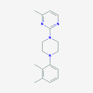 2-[4-(2,3-dimethylphenyl)piperazin-1-yl]-4-methylpyrimidine