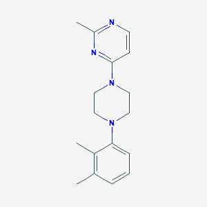 4-[4-(2,3-dimethylphenyl)piperazin-1-yl]-2-methylpyrimidine