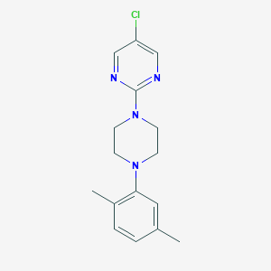 5-chloro-2-[4-(2,5-dimethylphenyl)piperazin-1-yl]pyrimidine