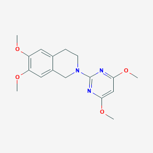 2-(4,6-dimethoxypyrimidin-2-yl)-6,7-dimethoxy-1,2,3,4-tetrahydroisoquinoline