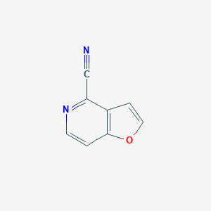 B064743 Furo[3,2-c]pyridine-4-carbonitrile CAS No. 190957-76-7