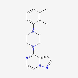1-(2,3-dimethylphenyl)-4-{pyrazolo[1,5-a]pyrazin-4-yl}piperazine