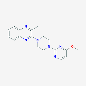 2-[4-(4-methoxypyrimidin-2-yl)piperazin-1-yl]-3-methylquinoxaline