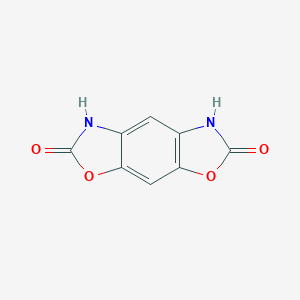 molecular formula C8H4N2O4 B064761 苯并[1,2-d:5,4-d']双恶唑-2,6(3H,5H)-二酮 CAS No. 173531-25-4