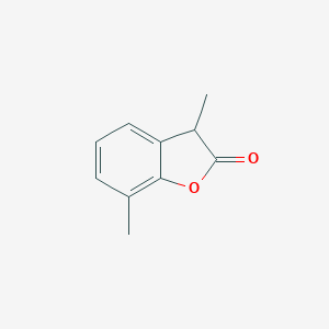 B064769 3,7-Dimethylbenzofuran-2(3H)-one CAS No. 173419-94-8