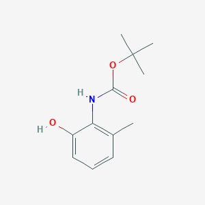 B064776 2-(Boc-amino)-3-methylphenol CAS No. 177342-60-8