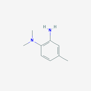 molecular formula C9H14N2 B064778 N1,N1,4-三甲基苯-1,2-二胺 CAS No. 183251-82-3