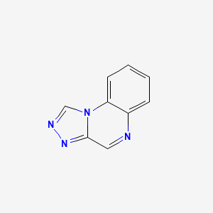 molecular formula C9H6N4 B6478165 [1,2,4]triazolo[4,3-a]quinoxaline CAS No. 235-08-5