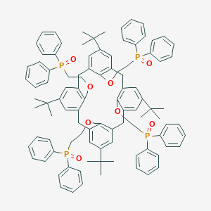 molecular formula C100H108O8P4 B064815 Calcium ionophore VI CAS No. 171979-66-1