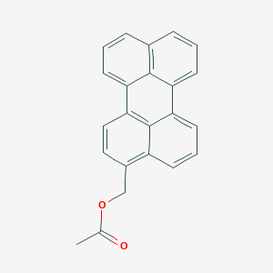 molecular formula C23H16O2 B6484143 (perylen-3-yl)methyl acetate CAS No. 2549016-88-6